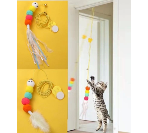 Elastik Kendinden Yapışkanlı Solucan Kedi Oltası Elastik Kendinden Yapışkanlı Solucan Kedi Oltası