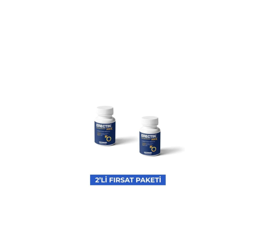 Erectin Max Natural Male Enhancement Erkeklere Özel Geliştirici 30 lu X 2 Adet