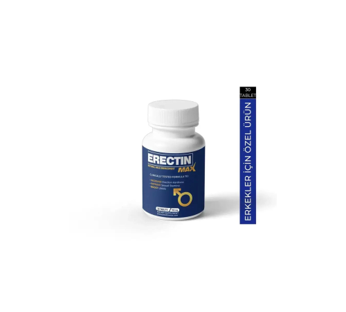 Erectin Max Pen1s Boyutlandırıcı Performans Takviyesi 30'lu + Etkili  İstekli Cream 125 ML