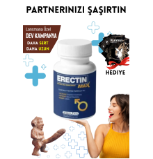 Erectin Max XXL Sertleştiricili Geciktiricili Büyütücülü Etkili Erkek Performans Arttırıcılı Set