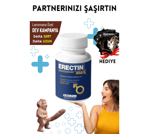 Erectin Max XXL Sertleştiricili Geciktiricili Büyütücülü Etkili Erkek Performans Arttırıcılı Set Erectin Max XXL Sertleştiricili Geciktiricili Büyütücülü Etkili Erkek Performans Arttırıcılı Set