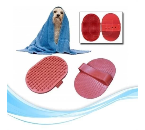 Ergonomik Masajlı Evcil Hayvan Kedi Köpek Yıkama Fırçası Aparatı