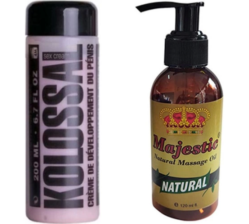Erkek Genital Kremi 200 Ml. + Masaj Yağı Erkek Genital Kremi 200 Ml. + Masaj Yağı