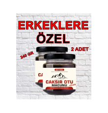 Erkeklere Özel 24 Saat Etkili Hatay Yöresi Çakır Otu Macunu 240 Gr x 2 Adet
