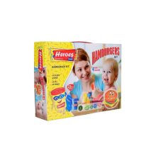 ERN-538 Heroes Hamburger Oyun Hamuru Seti