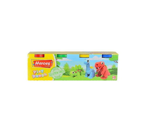 ERN-604 Heroes Premıum Dörtlü Oyun Hamuru ERN-604 Heroes Premıum Dörtlü Oyun Hamuru