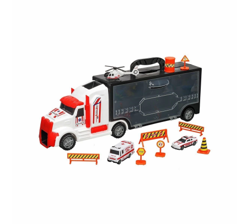 ERN-877 Heroes Toys Çantalı Ambulans Taşıyıcı Tır Seti - Eren Oyuncak ERN-877 Heroes Toys Çantalı Ambulans Taşıyıcı Tır Seti - Eren Oyuncak