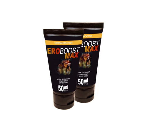 EroBoost Max 2 Adet Testo 50 ml Cream Boyut Harici Uygulama Kremi Bkn1EK314