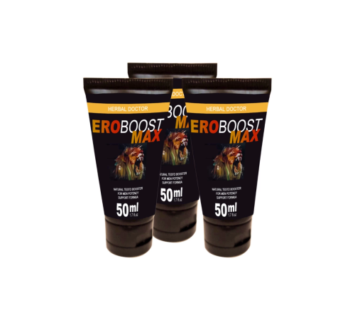 EroBoost MaxTesto 3 Tane 50 ml Cream Boyut Harici Uygulama Kremi Bkn1EK325