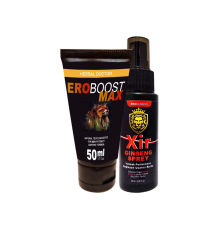 Eroboost Maxtesto Krem 50 ml + Yanında Etkili Sertleştiricili Erkeklere Özel 3xeffect 60 ml Sprey Bkn1EK364