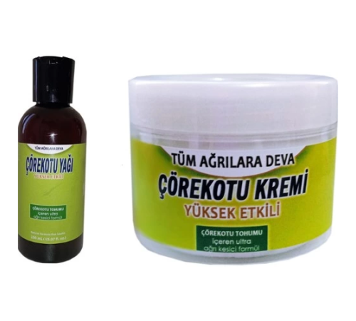 Eurorganic Çörek Otu Kremi 100 Ml +Çörek Otu Yağı 150ml (Soğuk Sıkım) 2 Li Set Eurorganic Çörek Otu Kremi 100 Ml +Çörek Otu Yağı 150ml (Soğuk Sıkım) 2 Li Set