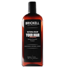 Eurorganiq Brickell Erkeklere Özel Saç, Sakal Beyazlık Giderci ve lendirci Şampuan 300 ml For Men