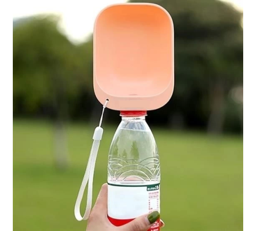 Evcil Hayvan Plastik Yıkanabilir Taşınabilir Su Şişesi Bağlantılı Su Kabı Evcil Hayvan Plastik Yıkanabilir Taşınabilir Su Şişesi Bağlantılı Su Kabı