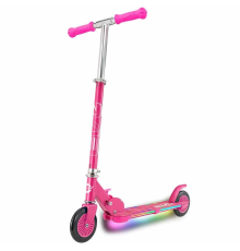 Evo 2 Tekerlekli Flash Işıklı Pembe Scooter