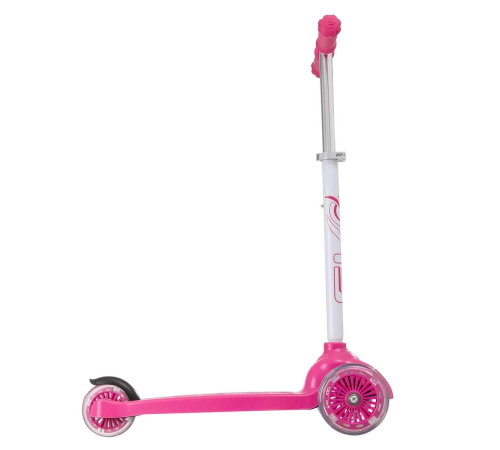 Evo Işıklı Move N Groove Pembe Üç Tekerlekli Scooter