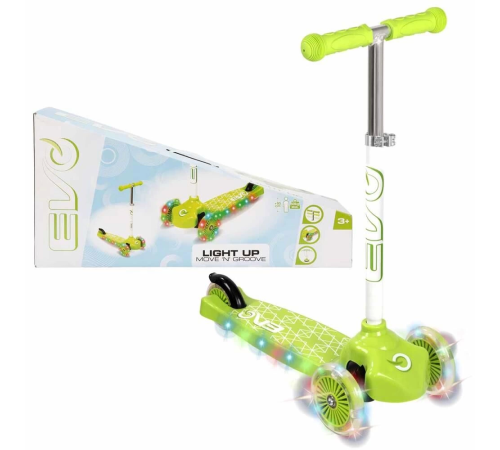 EVO SCOOTER 3TKR IŞIKLI MAX 50KG YEŞİL