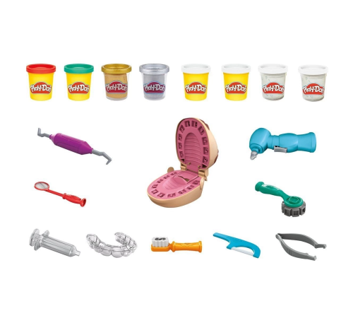 F1259 Play-Doh Dişçi Seti +3 yaş