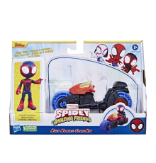 F6777 Spidey ve İnanılmaz Arkadaşları - Motorsiklet ve Figür +3 yaş