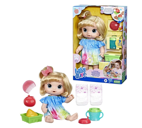 F7356 Baby Alive Bebeğim ile Eğlenceli Yudumlar Sarışın +3 yaş F7356 Baby Alive Bebeğim ile Eğlenceli Yudumlar Sarışın +3 yaş