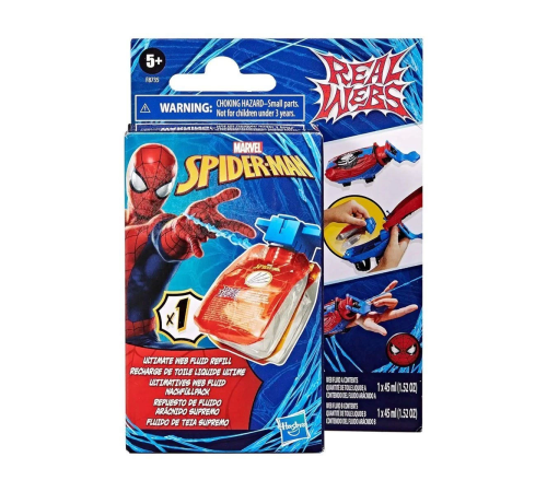 F8735 Spider-Man Ağ Ve Su Fırlatıcı Yedek Paket +3 yaş