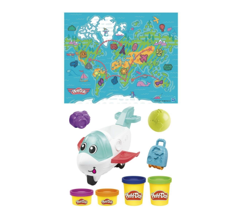 F8804 Play-Doh Starters Eğlenceli Uçak Oyun Seti +3 yaş