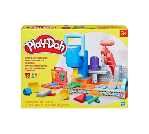 F9141 Play-Doh Renkli El Aletleri Tezgahı Oyun Seti +3 yaş F9141 Play-Doh Renkli El Aletleri Tezgahı Oyun Seti +3 yaş