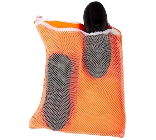 Fermuarlı - Hassas Çamaşır Terlik  Ayakkabı Yıkama Filesi Büyük Boy (336336)