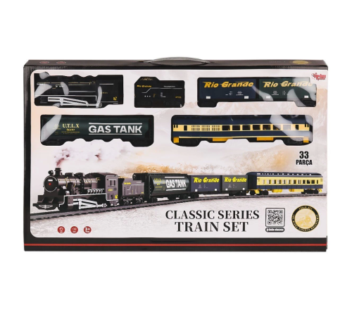 FF-1601C Işıklı ve Sesli 33 Parça Classic Tren FF-1601C Işıklı ve Sesli 33 Parça Classic Tren