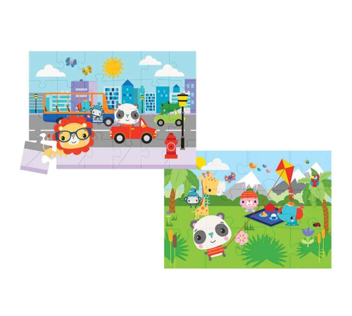 Fisher Price Baby City Fun & Picnic 2’si 1 Arada Puzzle