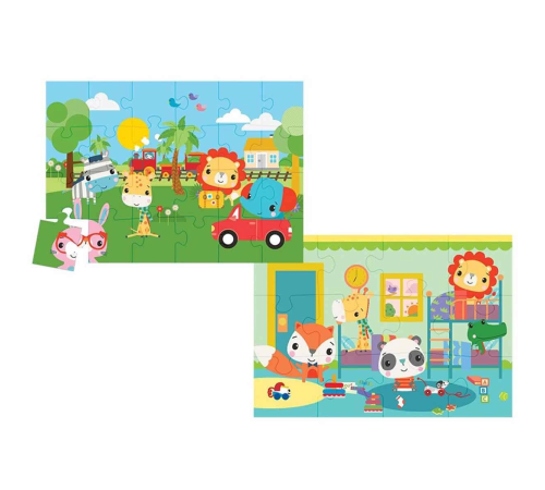 Fisher Price Baby Railway & Bedtime 2’si 1 Arada Puzzle