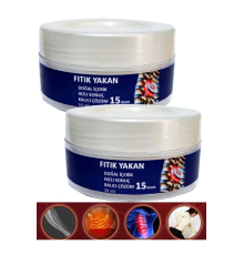 Fıtık Yakan Sırt Bel Adale İskelet Harici Uygulama Masaj Bakım Kremi 50 ml x 2 adet