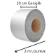 Folyo Kauçuk Bant Yapışkanlı Su Geçirmez Çatı Boru Tamir Bandı (2Metre x 10 Cm) (336336)