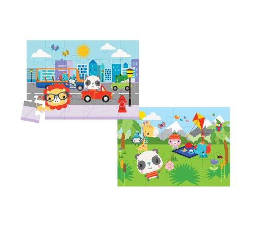FP 13407 Fisher Price Baby Puzzle City Fun Picnic 2In1 FP 13407 Fisher Price Baby Puzzle City Fun Picnic 2In1