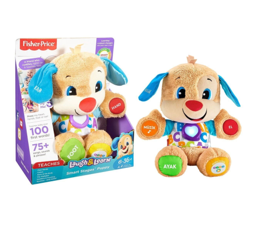 FPN79 Fisher-Price® Yaşa Göre Gelişim Eğitici Köpekçik / Türkçe / Eğlen ve Öğren FPN79 Fisher-Price® Yaşa Göre Gelişim Eğitici Köpekçik / Türkçe / Eğlen ve Öğren
