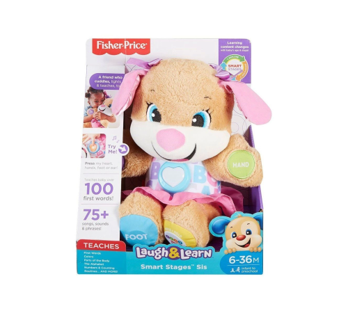 FPP83 Fisher-Price® Yaşa Göre Gelişim Eğtici Köpekçiğin Kız Kardeşi FPP83 Fisher-Price® Yaşa Göre Gelişim Eğtici Köpekçiğin Kız Kardeşi