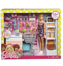 FRP01 Barbie Süpermarkette Oyun Seti