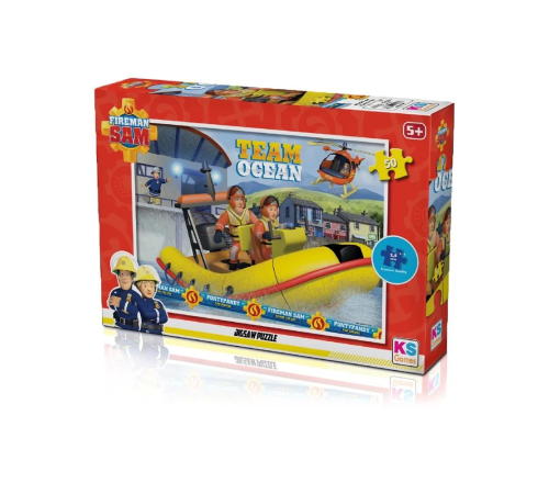 FRS 709 FİREMAN SAM PUZZLE 50 PARÇA -KS FRS 709 FİREMAN SAM PUZZLE 50 PARÇA -KS