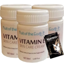 Fruit Of The Earth Skin Care 3x Adet Cream 50 ml Antıagıng Krem SNMP20409 + 1 Adet Jel Hediye