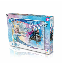 FRZ709 Frozen 50 Parça Çocuk Puzzle -KS Puzzle