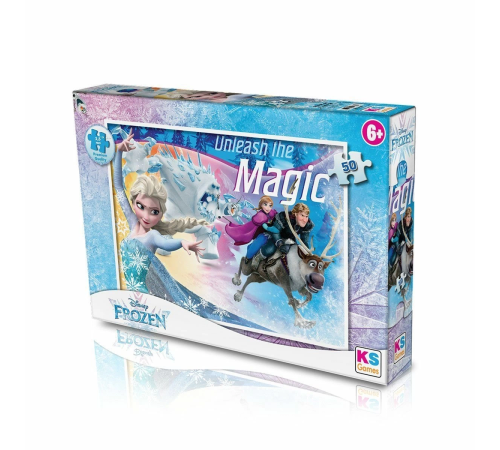 FRZ709 Frozen 50 Parça Çocuk Puzzle -KS Puzzle FRZ709 Frozen 50 Parça Çocuk Puzzle -KS Puzzle
