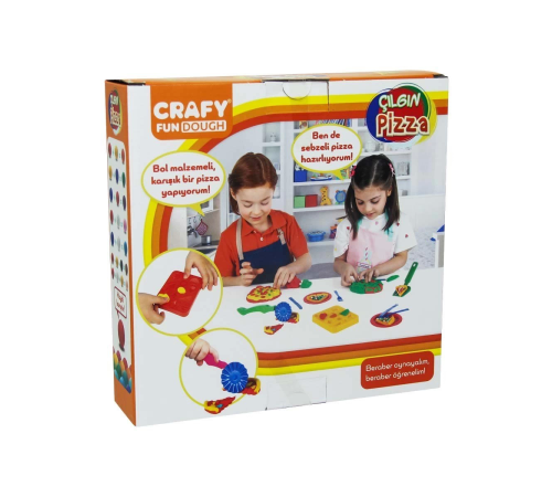 Fun Dough Çılgın Pizza Oyun Hamuru Seti 200 gr Fun Dough Çılgın Pizza Oyun Hamuru Seti 200 gr