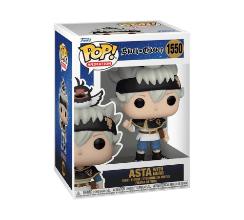 Funko POP Animation: Black Clover - Asta with Nero Funko POP Animation: Black Clover - Asta with Nero