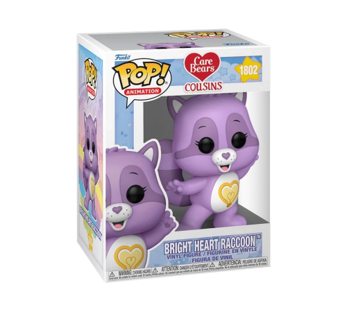 Funko POP Animation: Care Bears - Bright Heart Raccoon Funko POP Animation: Care Bears - Bright Heart Raccoon