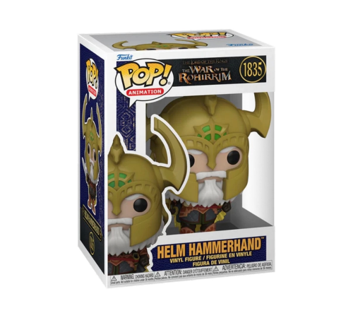 Funko POP Animation: War of the Rohirrim- Helm Hammerhand Funko POP Animation: War of the Rohirrim- Helm Hammerhand