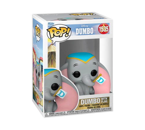 Funko POP Disney: Dumbo - Dumbo with Flag