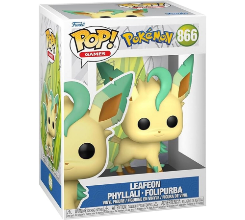 Funko POP Games: Pokemon- Leafeon Funko POP Games: Pokemon- Leafeon
