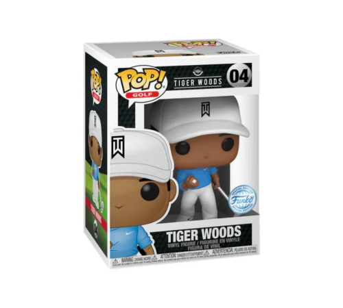 Funko POP! Golf Tiger Woods (Blue Shirt) Special Edition Funko POP! Golf Tiger Woods (Blue Shirt) Special Edition