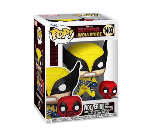 Funko POP Marvel Deadpool: Wolverine w/ Babypool Funko POP Marvel Deadpool: Wolverine w/ Babypool