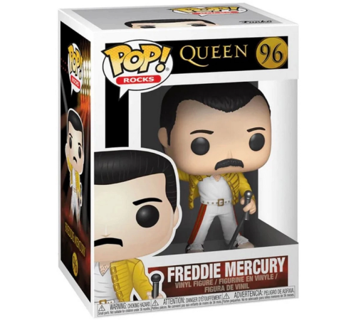 Funko POP Rocks: Queen - Freddie Mercury Wembley 1986 Funko POP Rocks: Queen - Freddie Mercury Wembley 1986