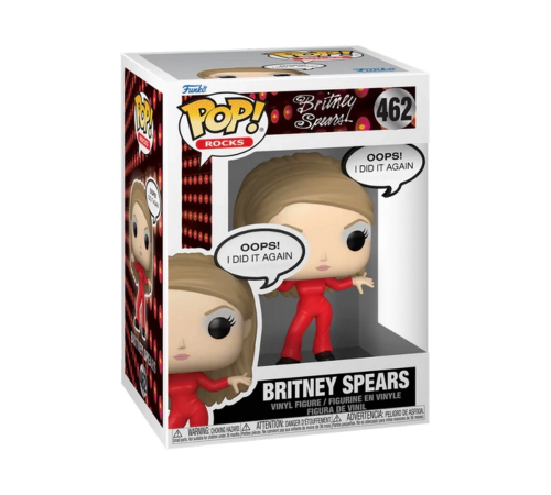 Funko POP Rocks Sayings: Britney Spears - Oops, I Did it Again Funko POP Rocks Sayings: Britney Spears - Oops, I Did it Again